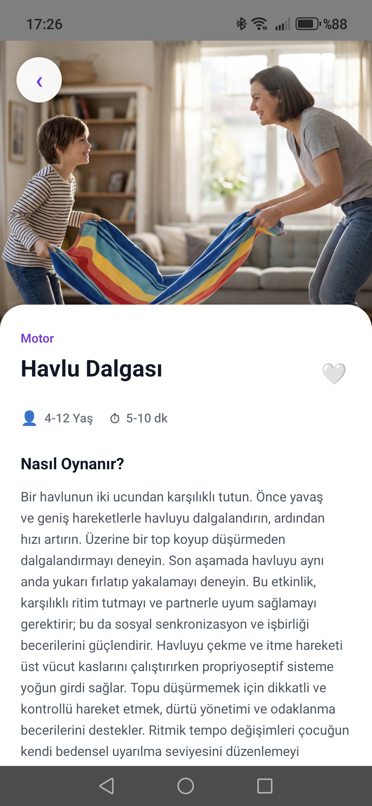 Oyun detayı